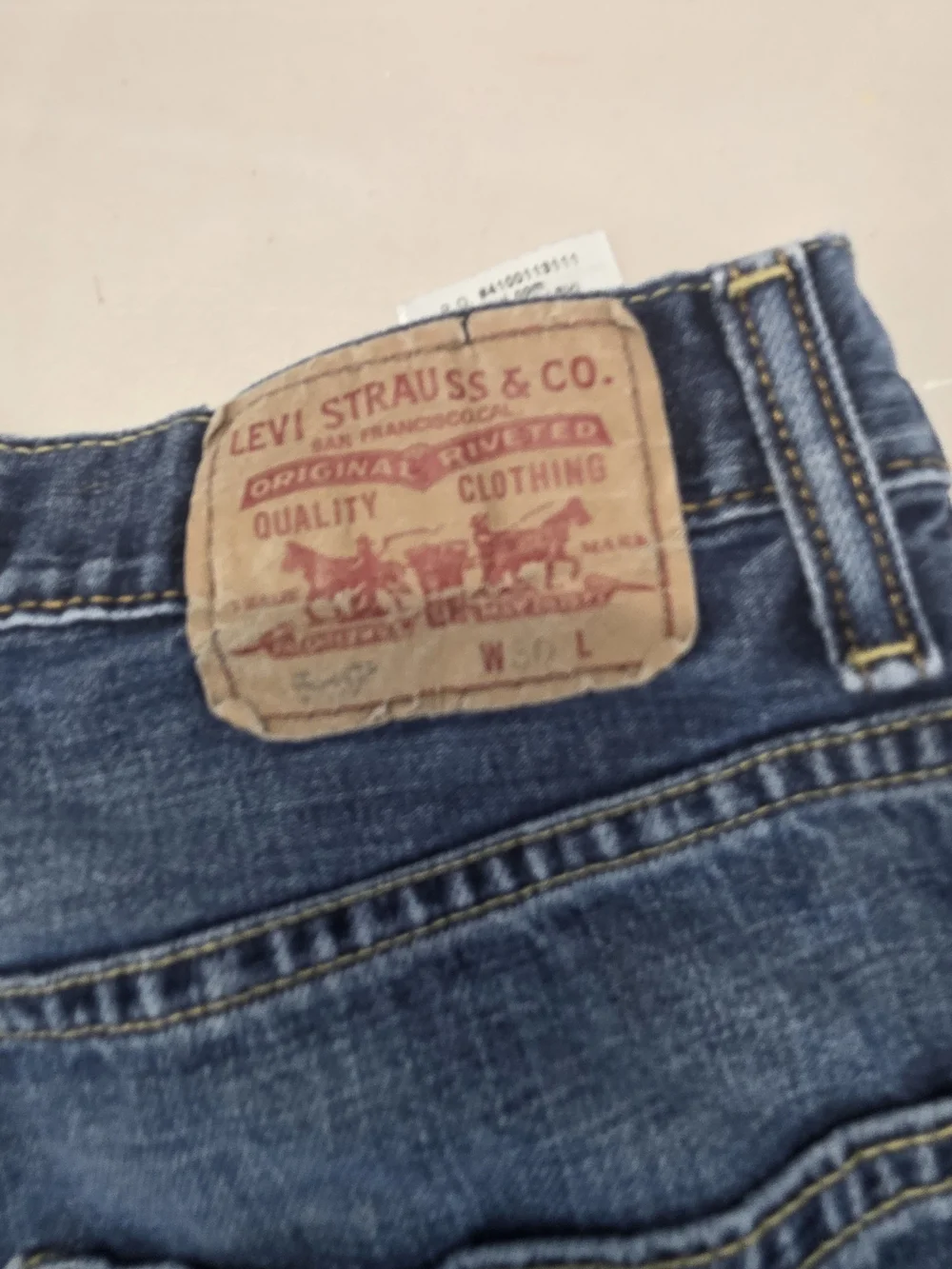 Levi's 569 Loose Denim Jeans Shorts Men's Size 30x11